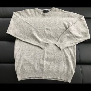 Pringle 100% lambswool XL gray sweater